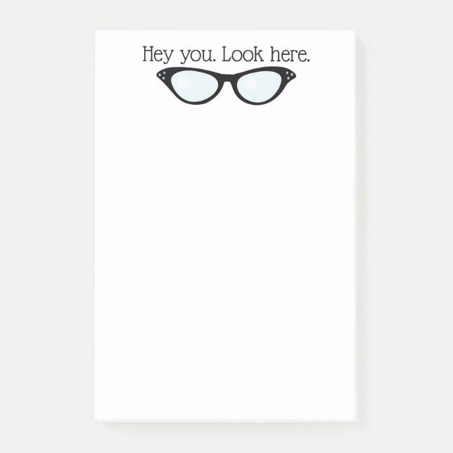 Post-it® Des lunettes amusantes (Devant)