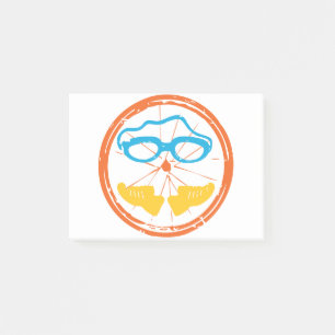 Post-it® Design de triathlon, sur divers biens de consommat