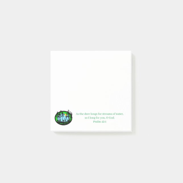 Post-it® Désirer Dieu (Devant)