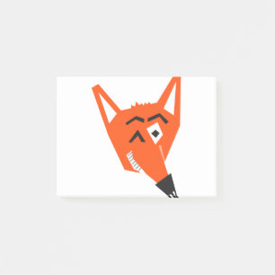 Post-it® Dessin animal Fox Cunning Devil Eye diabolique