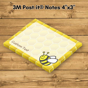 Post-it® Dessin animé d'abeille à miel
