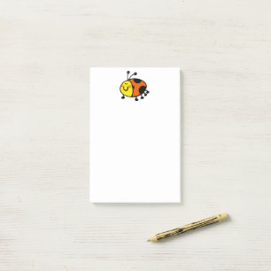 Post-it® Dessin animé de coccinelle mignonne pour les enfan