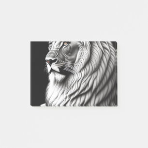 Post-it® Dessin de lion peinture