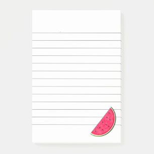 Post-it® Dessin de tranche de pastèque douce