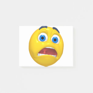 Post-it® Dessin d'emoji choqué