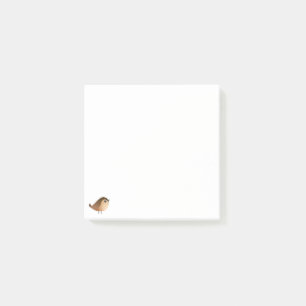Post-it® Dessin d'Oiseau de Bruant