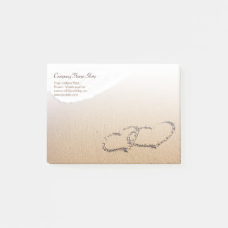 Post-it® Deux Hearts