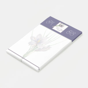 Post-it® Dieu est notre Refuge et notre monogramme de force