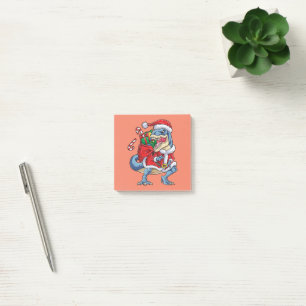 Post-it® Dinosaur Christmas Santa Claus T rex Boys Men