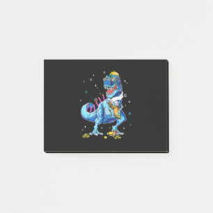 Post-it® Dinosaur T-rex Menorasaurus Joyeux Hanoukka Menora