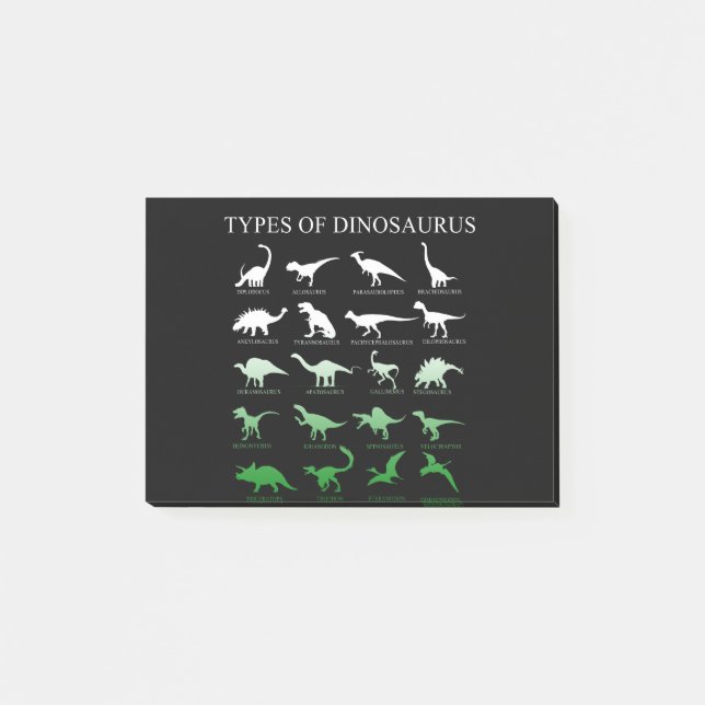 Post-it® dinosaure (Devant)