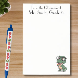Post-it® Dinosaure & Crayon, Appréciation de l'enseignant,