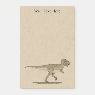Post-it® Dinosaure crétacé Tyrannosaurus rex Post-it Note