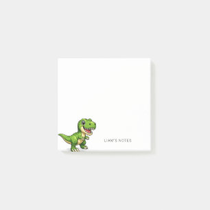 Post-it® Dinosaure mignon tendance personnalisé
