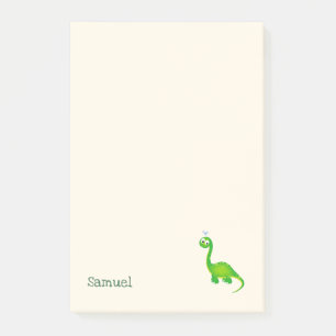Post-it® Dinosaure préhistorique avec le nom