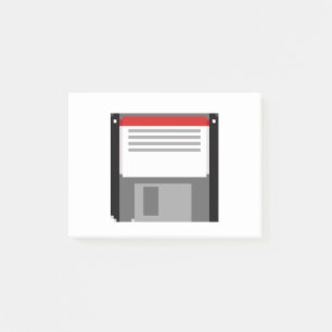 Post-it® Disquette Pixel art