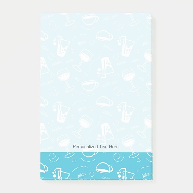 Post-it® Diverses boissons (Devant)