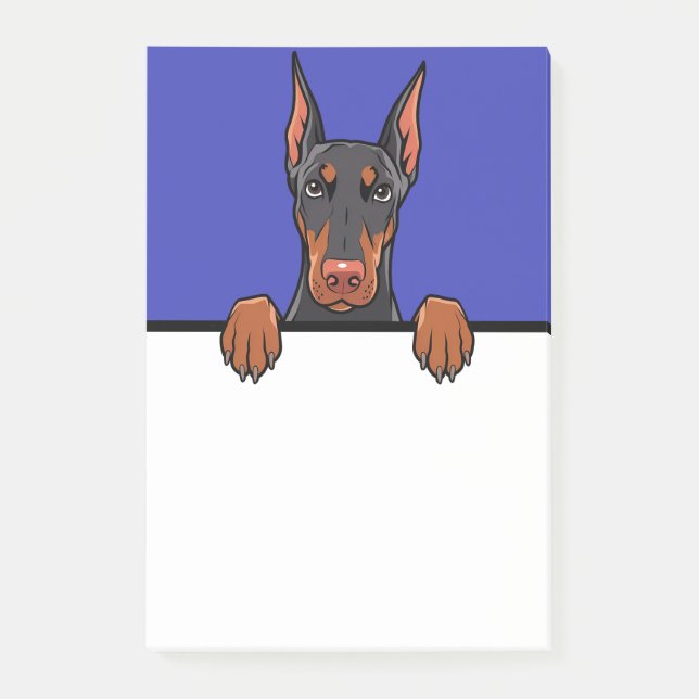Post-it® Doberman Pinscher Cute Funny Chien Lover Cadeaux (Devant)