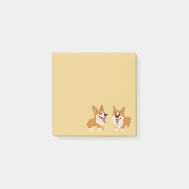 Post-it® Dogs de Corgi (Devant)