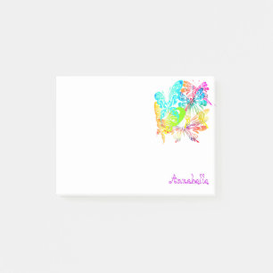 Post-it® Domaine vif des papillons Morpho arc-en-ciel