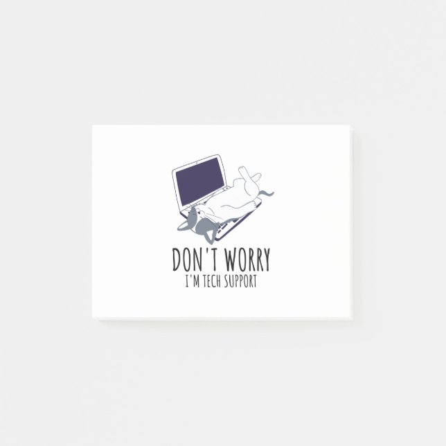 Post-it® Don't Worry I'm (Devant)