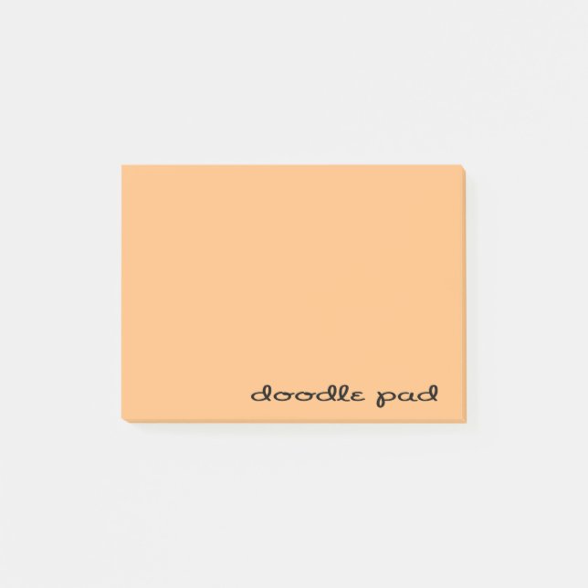 Post-it® Doodle Pad Orange (Devant)