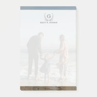 Dossier photo de votre famille| Monogramme personn