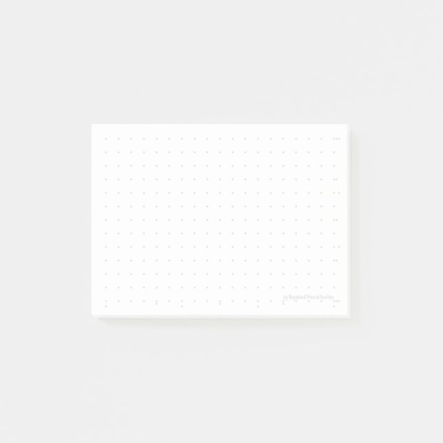 Post-it® Dot-Grid Klebezettel 10*7 (EA) Post-it Klebezettel (Vorderseite)