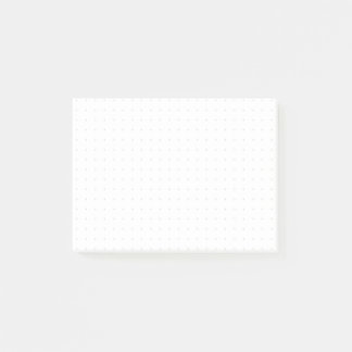 Post-it® “Dot Grid” – Minimalist Dot Pattern (Black Dots)