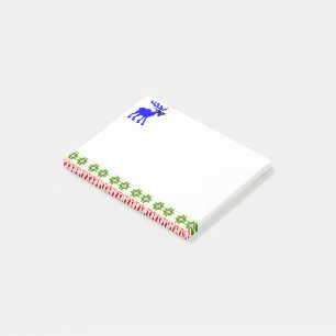 Post-it® Doux moche (Traitez Avec) Reindeer