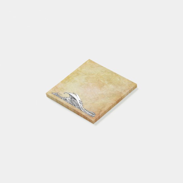 Post-it® Dragon dormant (Incliné)