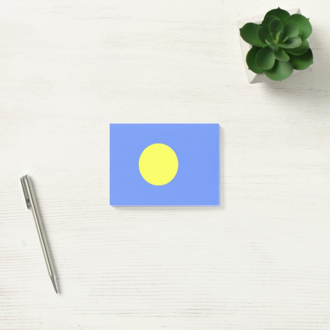 Post-it® Drapeau des Palaos (Bureau)