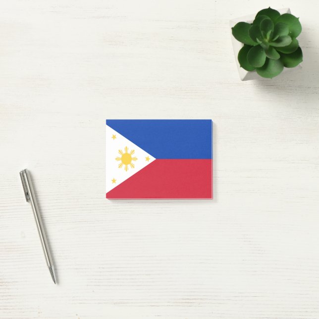 Post-it® drapeau des Philippines (Bureau)