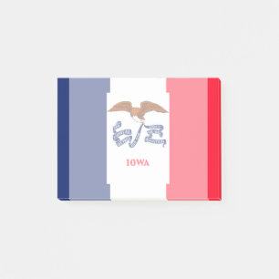 Post-it® Drapeau d'État Iowa