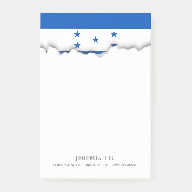 Post-it® Drapeau du Honduras (Devant)