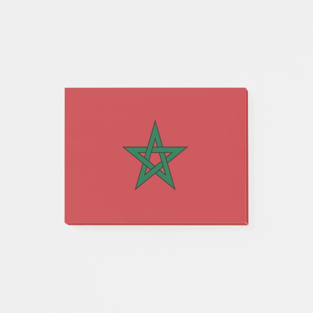 Post-it® Drapeau du Maroc (Devant)