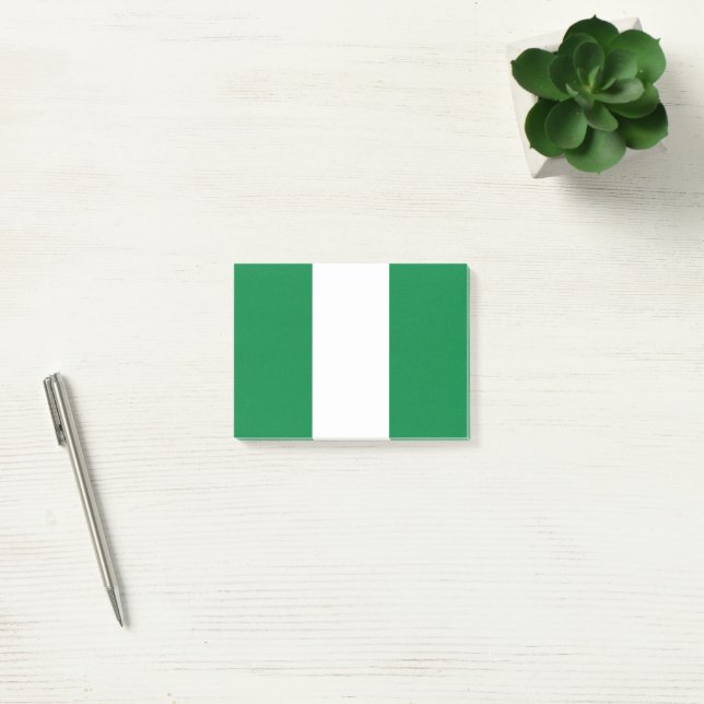 Post-it® Drapeau du Nigeria (Bureau)