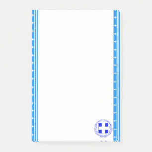 Post-it® Drapeau grec de rayures
