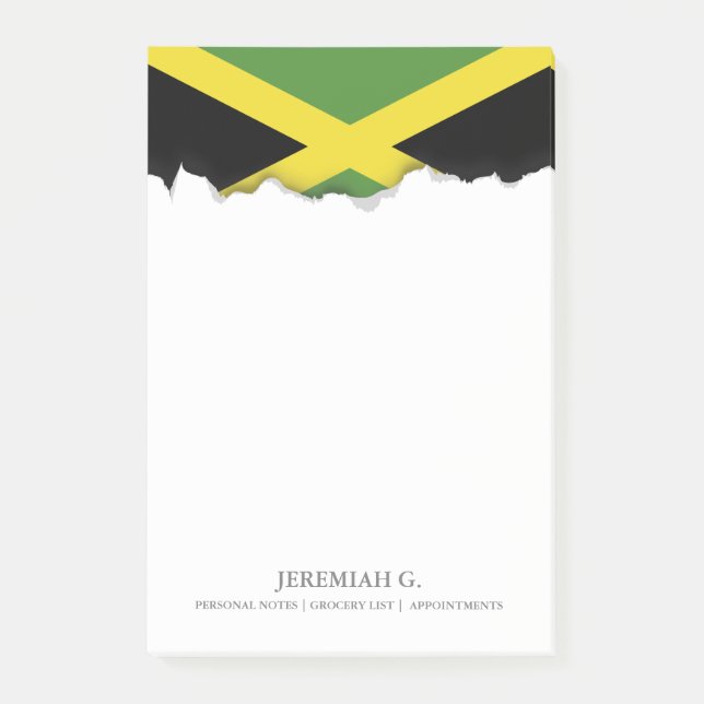 Post-it® Drapeau jamaïcain (Devant)