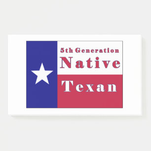 Post-it® Drapeau texan natif de 5e génération