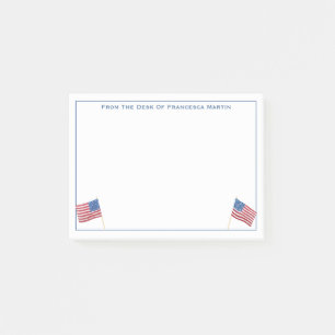 Post-it® Drapeau USA Rouge Blanc Et Bleu Patriotique Person