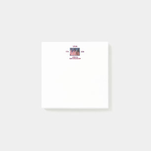 Post-it® Drapeaux patriotiques américains pour le 250e anni