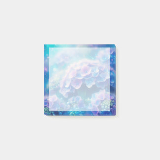 Post-it® Dreamlight Hydrangea Desk Notes - Post-It Notes