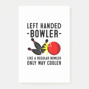 Post-it® Drôle cadeau Bowling Pour Hommes Femmes Cool Gauc