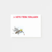 Drôle dessin d'insecte moustique
