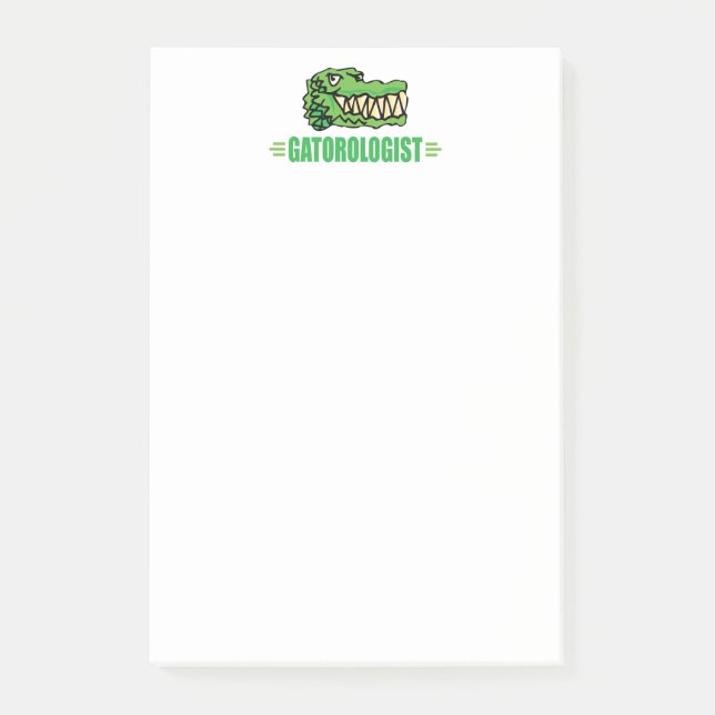 Post-it® Drôle Gator (Devant)