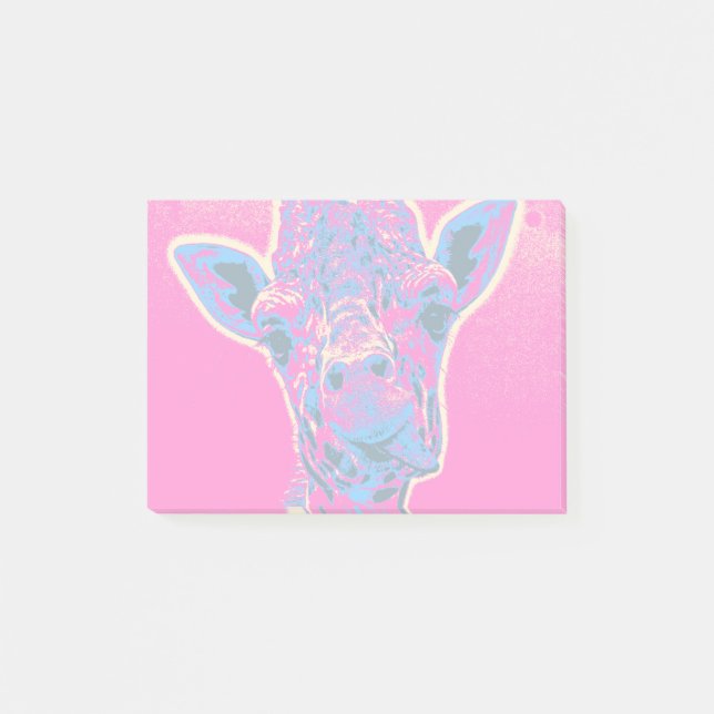 Post-it® Drôle Giraffe Sticking out son langue (Devant)