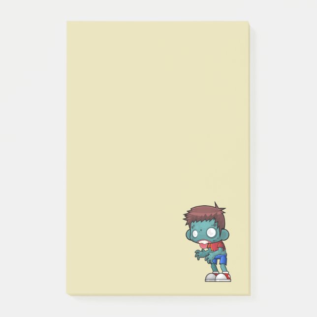 Post-it® Drôle mec Zombie (Devant)
