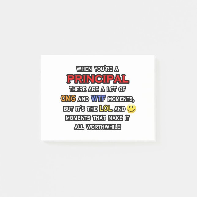 Post-it® Drôle Principal ... OMG WTF LOL (Devant)