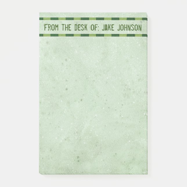 Post-it® Du bureau de : (Devant)